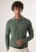 Felix Hardy Trui Met Polokraag En Knopen - Polo Shirt - 100% Katoen Heren Groen - Xl
