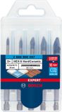Bosch EXPERT HEX-9 HardCeramic Tegelboorset 5-delig - 4/5/6/8/10 mm