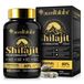Himalaya Shilajit Mumijo, résine hautement concentrée, pour renforcer l'immunité, riche en minéraux et en énergie. Extrait 10:1, 40% d'acide fulvique, produit végan, 60 gélules