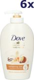 Dove 6x Handzeep Pompje - Shea Butter 250 ml