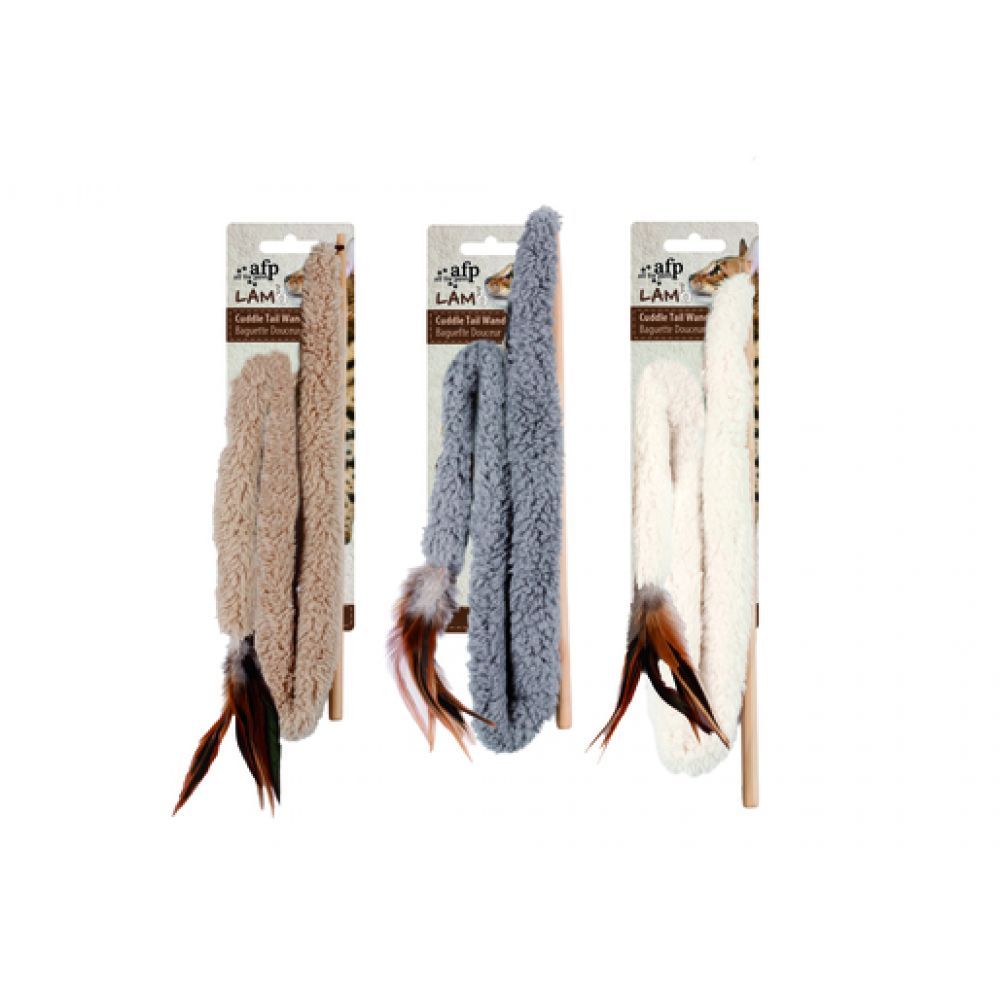 AFP Lambswool Cuddle Tail Wand - 0847922021214