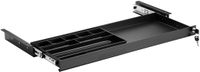 CAVO Documentenlade, afsluitbaar, staal 740 x 250 mm, incl. ladebak zwart