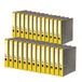 Origineel Falken Origineel 25 stuks Recycling Ordner Wolkenmarmer DIN A4 Geel