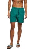 Urban Classics Block Zwemshorts Heren 4XL Groen