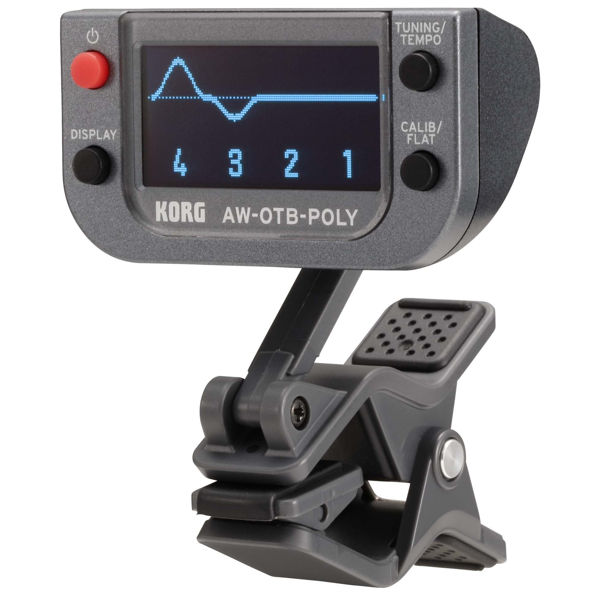 Korg AW-OTB Poly clip-on stemapparaat voor basgitaar