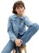 Tom Tailor Jeansjasje van gerecycled katoen - Maat S - Light Stone Blue Denim