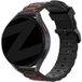 Bandz Realme Watch 3 (Pro) sport band gestreept (zwart/rood)