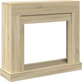 vidaXL Haardombouw - 100x30x87,5 cm - Sonoma eikenkleurig