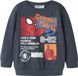 NAME IT - NMMACTOR SPIDER NREG SWEAT BRU MAR - Jongens - Sweaters