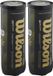 Wilson Premier Padelballen, uniseks, volwassenen, geel, 2 x 3 stuks