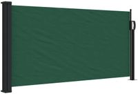 vidaXL - Windscherm - uittrekbaar - 100x500 cm - donkergroen