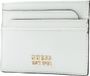 Guess Laurel SLG Card Holder Dames Portemonnee - Wit