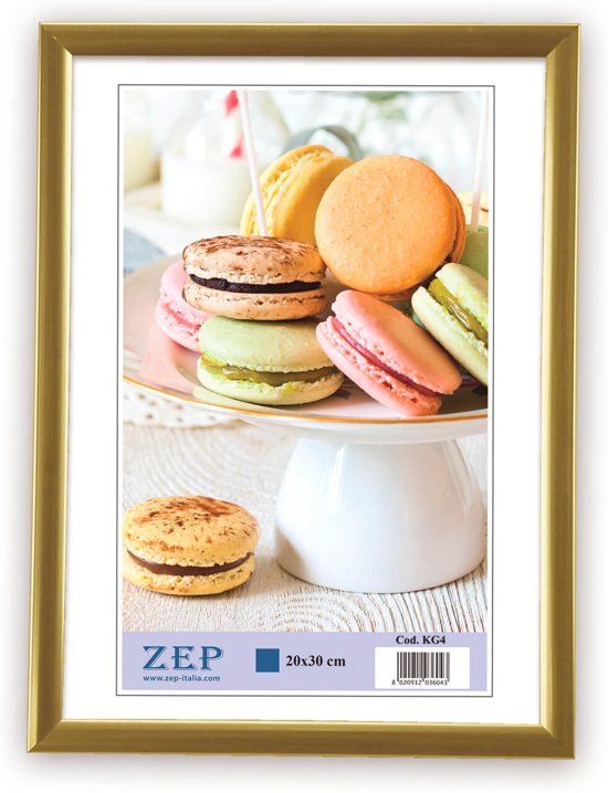 Zep Kunststof Fotolijst New Easy Goud 10x15 cm