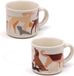 Puckator Espresso Koffiekopjes - Barks Honden - Set 2 stuks - Keramiek - 100ml