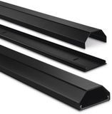 Hama 00220987 Kabelgoot Aluminium Zwart star (l x b x h) 1100 x 50 x 26 mm 1 stuk(s)