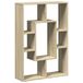 vidaXL Bibliothèque 63x20x90 cm bois de chêne sonoma travaillé