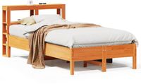 vidaXL Bedframe Massief Grenenhout Wasbruin 120x200 cm