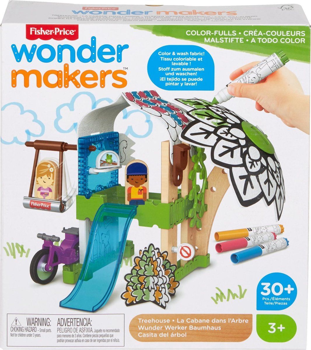 Fisher-Price Wonder Makers Kleurrijke Boomhuis - Multicolor