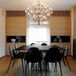 FLOS 2097/30 Lustre 30 ampoules chrome dépoli