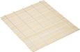 JADE TEMPLE Bamboemat voor sushi, 24 x 24 cm, bruin