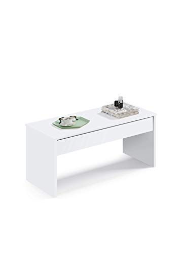 Muebles Pitarch Oslo Tafel - Spaanplaat en Melamine - 58 x 100 x 50/47 x 100 x 50 cm