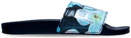 Roxy Slippy Ii Printed Slippers Blauw EU 39 Vrouw