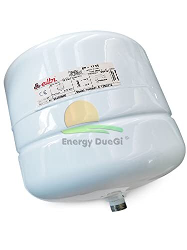 ELBI Multifunctionele DP-expansievat met vast membraan met beschermhoes voor sanitair water of verwarming (11 liter)