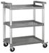 Winco Utility Cart UC-2415G, Plastic, Grijs