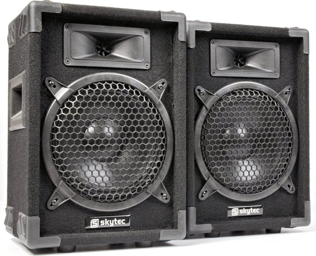 Skytec MAX8 disco speakerset 8" 400 Watt