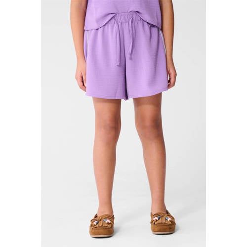 Shoeby high waist casual short paars