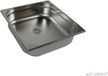 Ad Ideen RVS spoelbak voor camping, wasbak, 354x325x100 mm + afvoer 3/4" voor campers