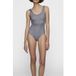 10DAYS Bathing Suit Stripes Oil Taille: S | Maillots une pièce Outlet | Femme