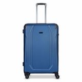 Bugatti Valencia 4 wielen Trolley L 77 cm - Harde bagage - TSA slot - blue