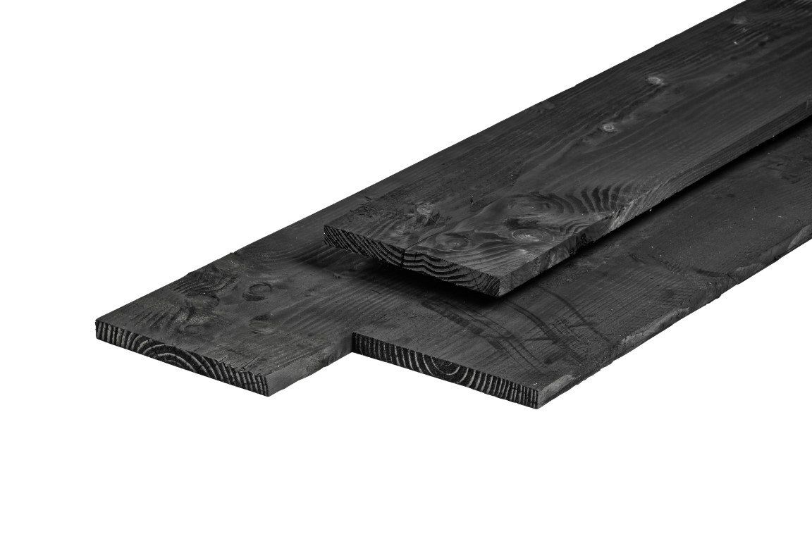Tuindeco Plank douglas zwart geimpregneerd 2,2x20,0x400 cm
