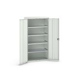 Bott Verso Systeemkast | 1050x550x2000mm | 4 Legborden | 2 Deuren | RAL 7035 - 16926267.16