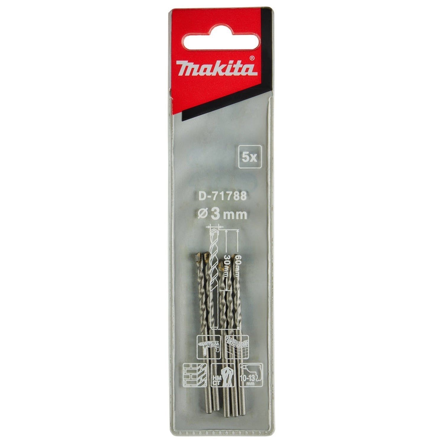 D-71788 Steenboor 3x60mm VE=5