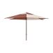 HAY Parasol Terrazza Hexagon Blanc cassé-bordeaux