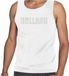 Bellatio Decorations Glitter Holland tanktop wit met steentjes/rhinestones voor heren - Oranje fan shirts - Holland / Nederland supporter - EK/ WK top / outfit L