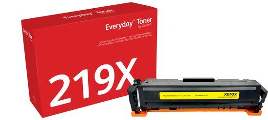 Xerox Everyday Geel Toner HP 219X (W2192X) Hoge capaciteit