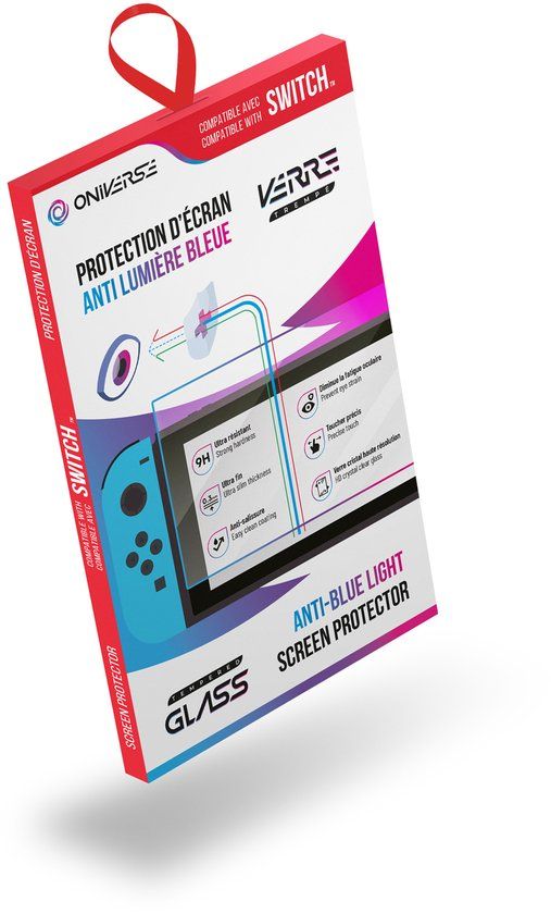 Oniverse ONE UP Nintendo Switch Screen Protector Transparent