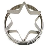 Staedter 956088 ster buitenring, zilver, 4,8 cm