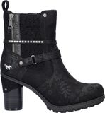Mustang Dames Biker Boots Zwart Imitatieleer Maat 36