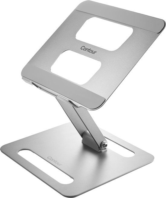 Contour Design Laptop Riser Steel Grey