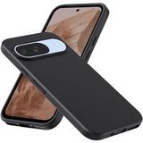Google Pixel 9 et 9 Pro 5G - housse etui silicone gel fine + film ecran - NOIR