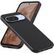 Google Pixel 9 et 9 Pro 5G - housse etui silicone gel fine + film ecran - NOIR