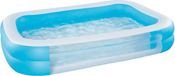 Wehncke Opblaasbaar Zwembad 262 x 175 x 50 cm Blauw/Wit