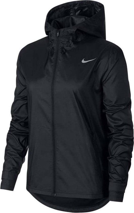 Nike Essential Sportjas Dames - Maat L - Black/Reflective Silv