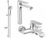 Mexen Pecos DS75 set de bain, chrome