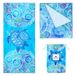 Elite Trend Microvezel handdoeken - sneldrogend kamperen, sport, strand, backpacken, yoga, sportschool, reishanddoek XL 78 x 35 w/tas - zacht, compact, lichtgewicht