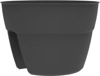EDA bloempot 'OSAKA', diameter: 300 mm, antraciet